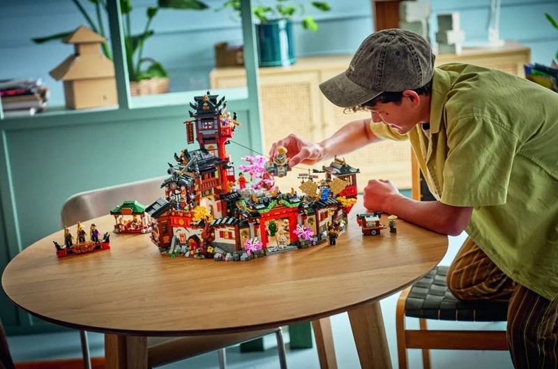 【LEGO 樂高】磚星球〡 71861 旋風忍者 幻影忍者 The Old Town 15th Anniversary