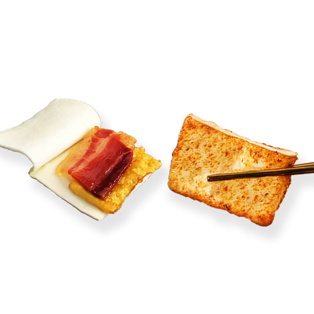 【港饗茶樓】富貴犇騰禮盒組(紅酒燉牛肉+富貴雙方)+港式腊味蘿蔔糕(年菜/年貨)