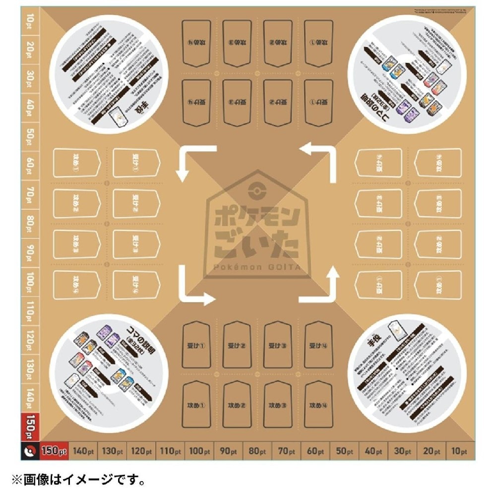 【POKEMON 寶可夢】寶可夢中心 寶可夢桌遊 將棋橋牌 娛慰多 ポケモンごいた  Pokemon GOITA 日文版