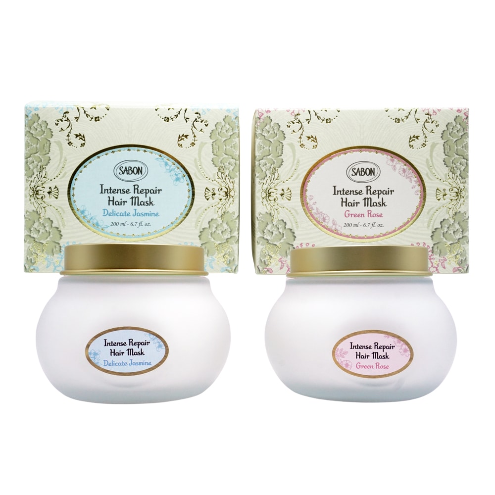 【SABON】三效修護煥髮膜(200ml) [綠玫瑰/茉莉花語/新版/晚安髮膜]