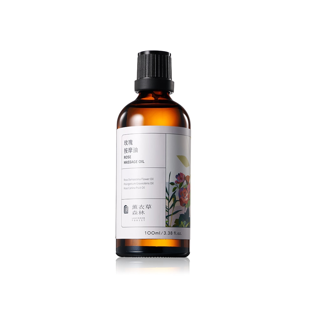 【薰衣草森林Select】玫瑰按摩油 2.0 100ml | 按摩 刮痧 馬殺雞 玫瑰 Massage Oil