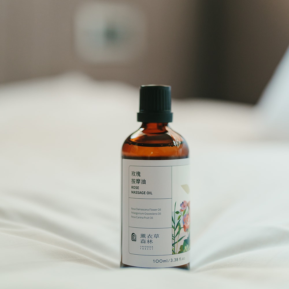 【薰衣草森林Select】玫瑰按摩油 2.0 100ml | 按摩 刮痧 馬殺雞 玫瑰 Massage Oil