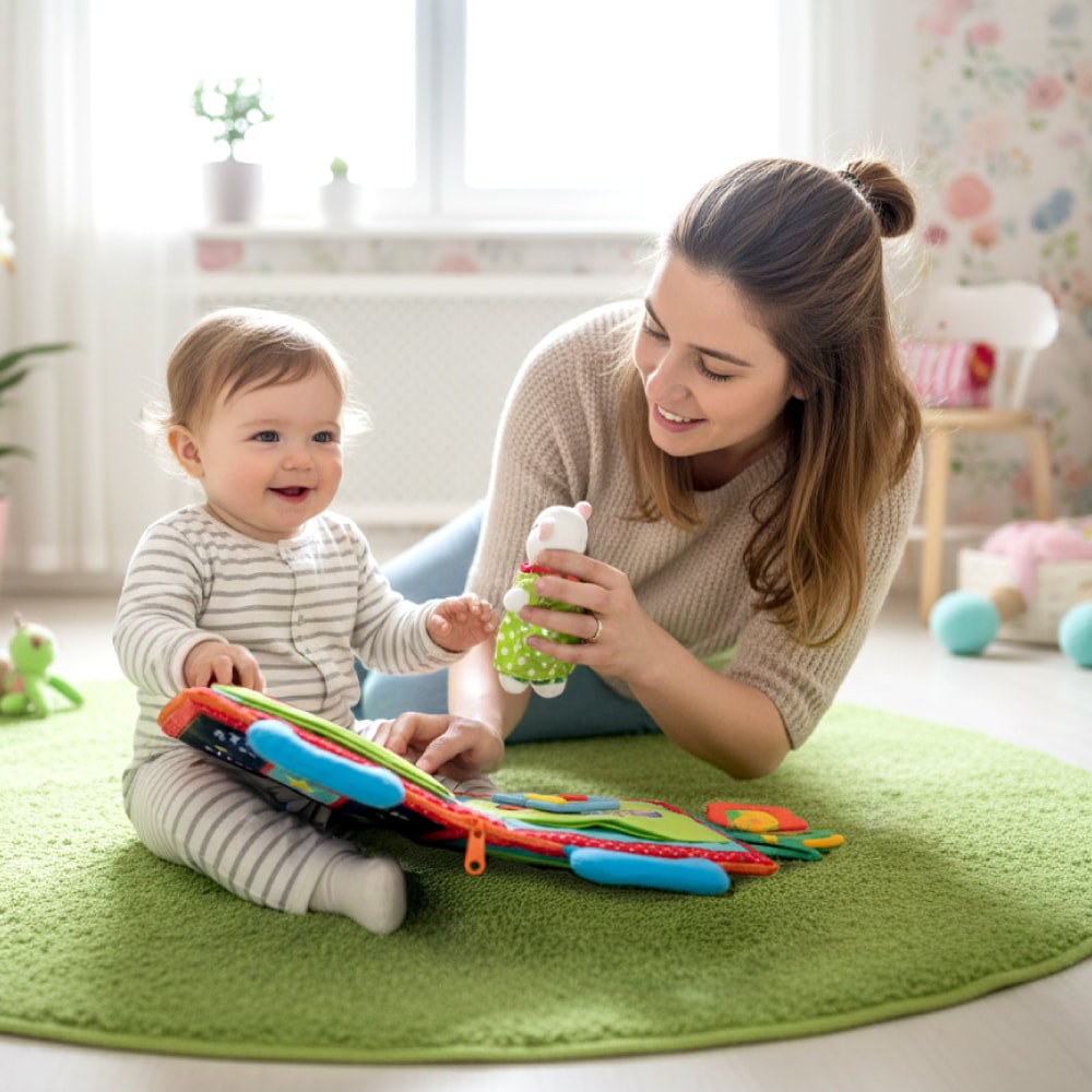 【OceanBaby】幼幼互動學習布書