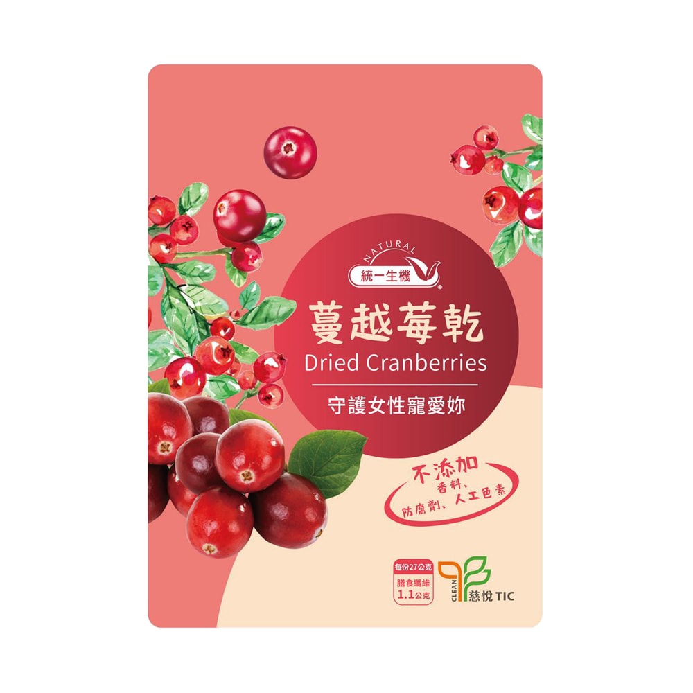 【統一生機】蔓越莓乾(135g/袋)