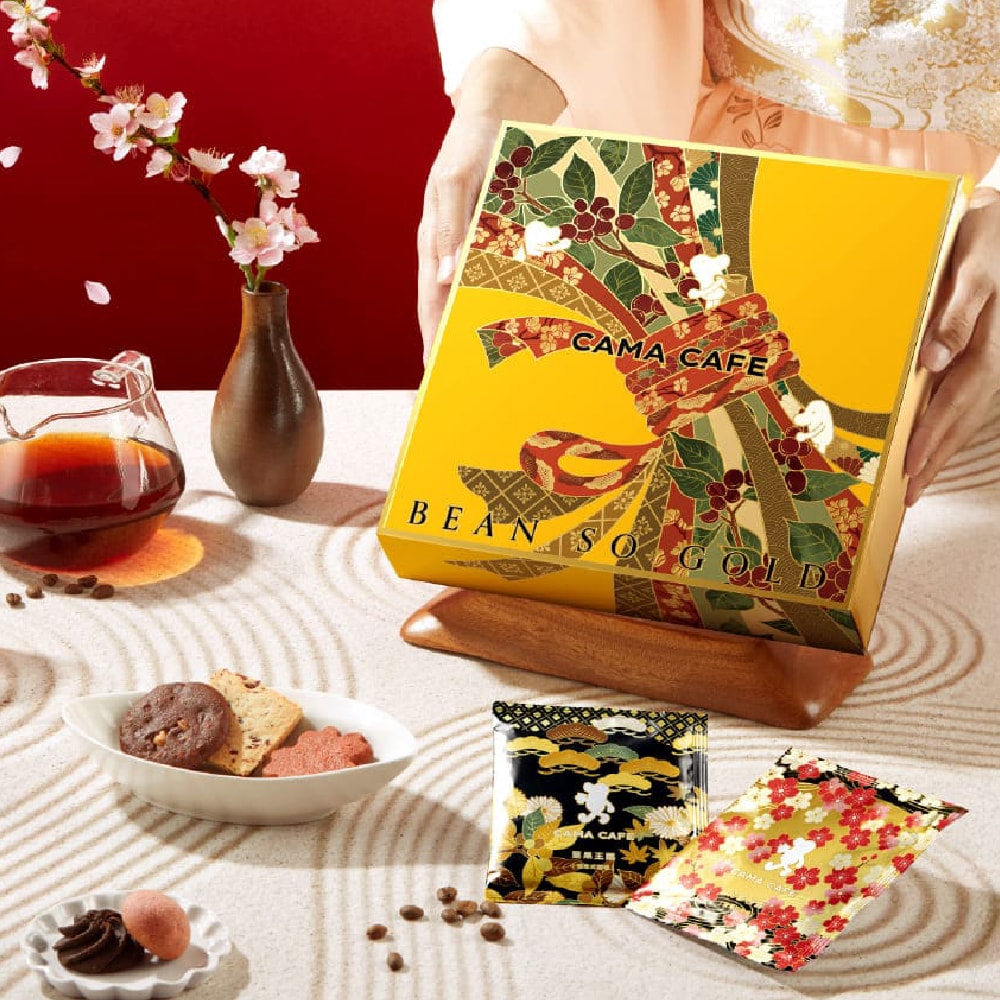 【cama cafe】咖碼層層祝福春節禮盒(鎖香咖啡濾掛8g*36入)