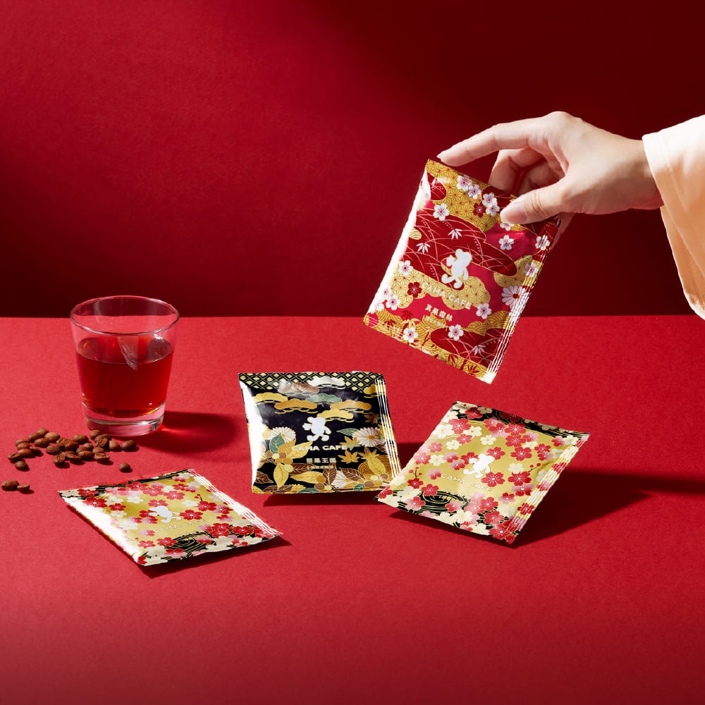 【cama cafe】咖碼層層祝福春節禮盒(鎖香咖啡濾掛8g*36入)