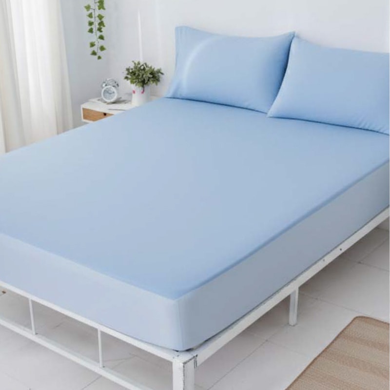 【ELVIS愛菲斯】100%防水防螨抗菌3M保潔床包枕套組 (雙人加大)