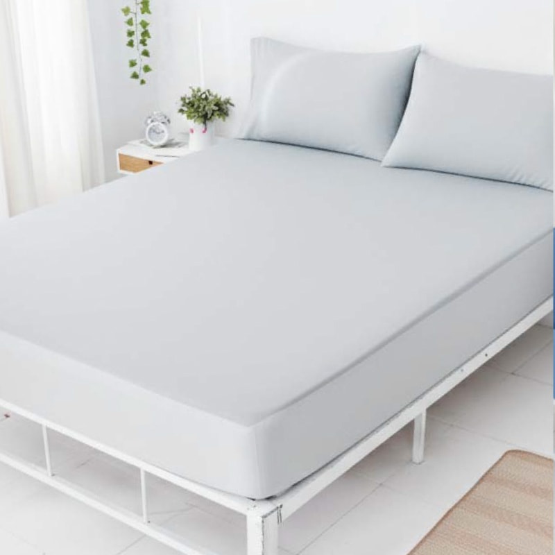 【ELVIS愛菲斯】100%防水防螨抗菌3M保潔床包枕套組 (雙人加大)