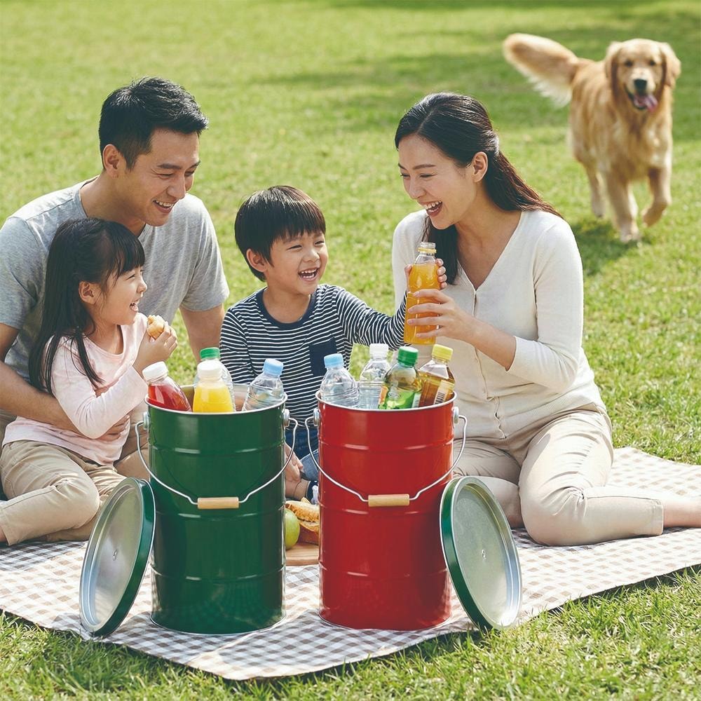 【日本 OBAKETSU】手工製雜糧飼料收納桶 10kg