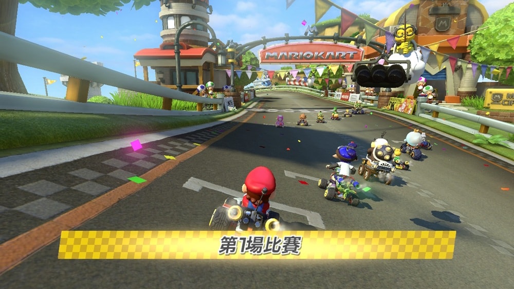 【Nintendo 任天堂】NS Switch 瑪利歐賽車 8 豪華版 中文版