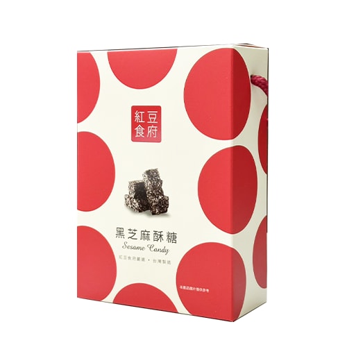 【紅豆食府】黑芝麻酥糖 共10盒