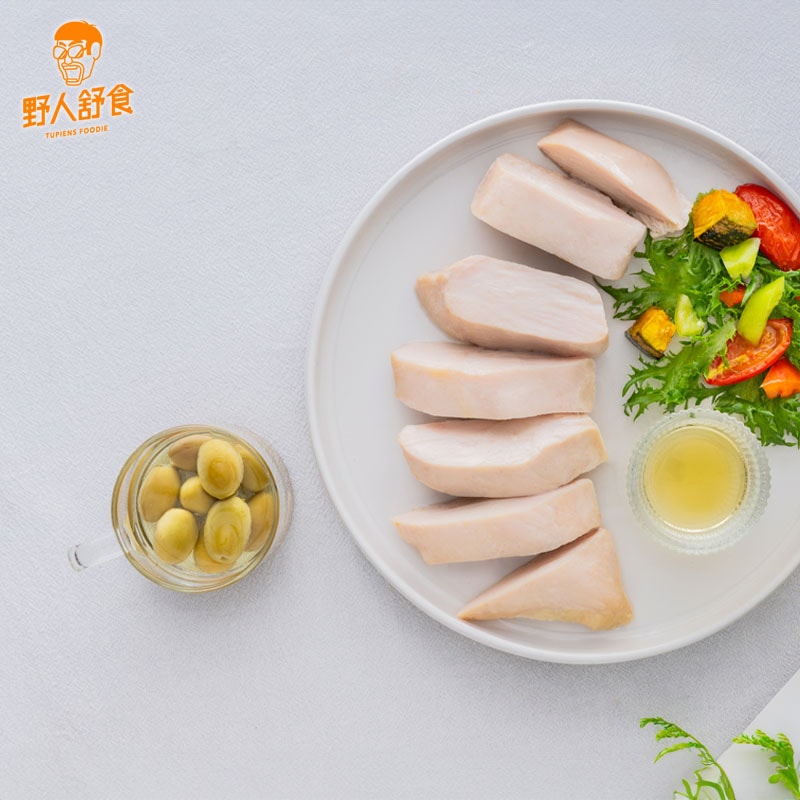 【野人舒食】純淨原生(無調味)舒肥雞胸180g *12入