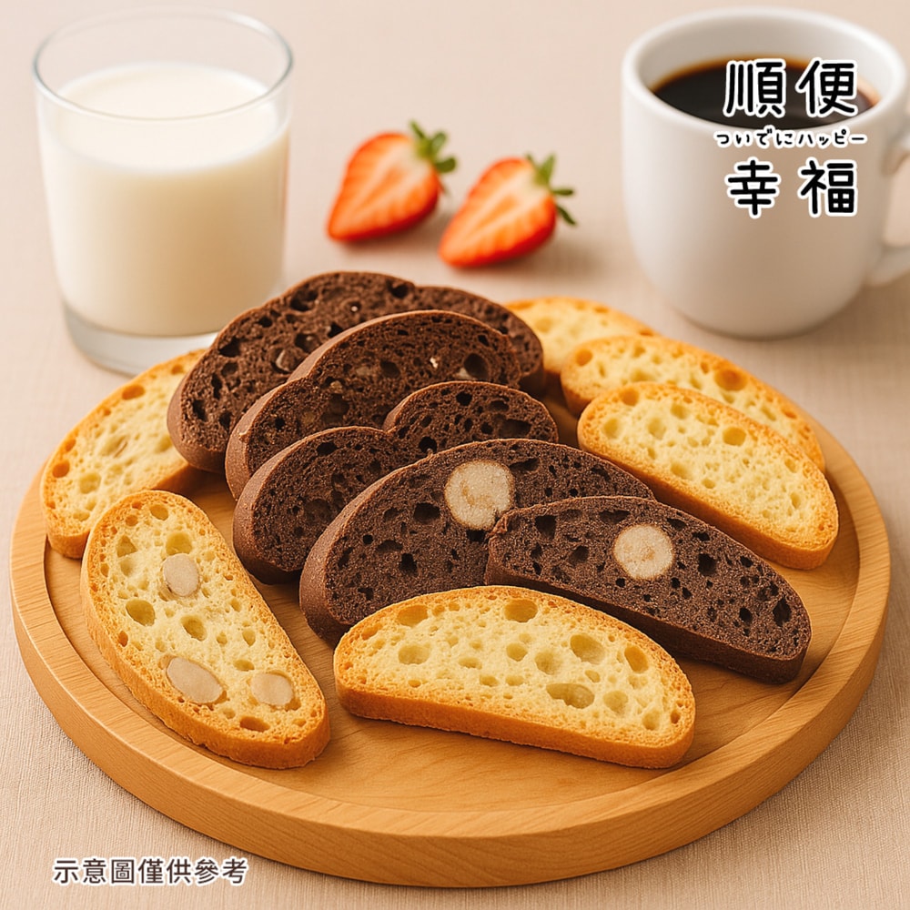 【順便幸福】午茶禮盒-起司棒+脆餅+咖啡豆(餅乾 零食 甜點)(7個工作天出貨)