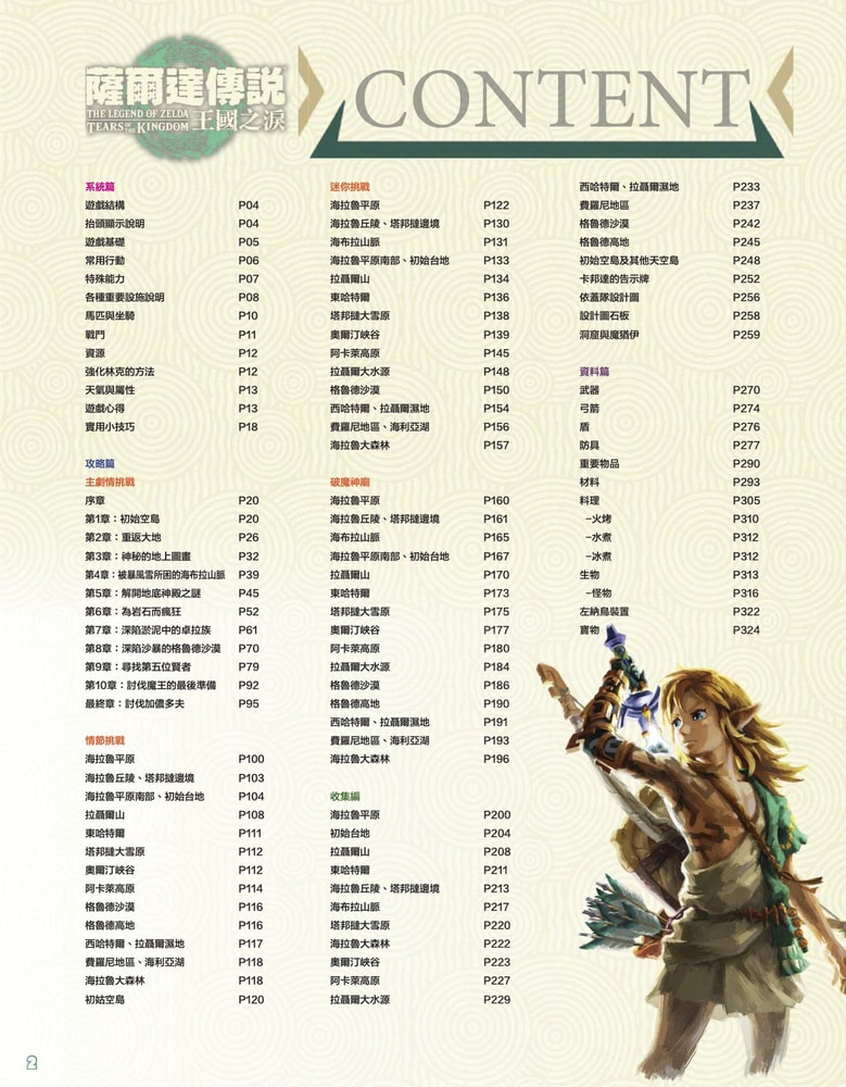【Nintendo 任天堂】薩爾達傳說 王國之淚 攻略本