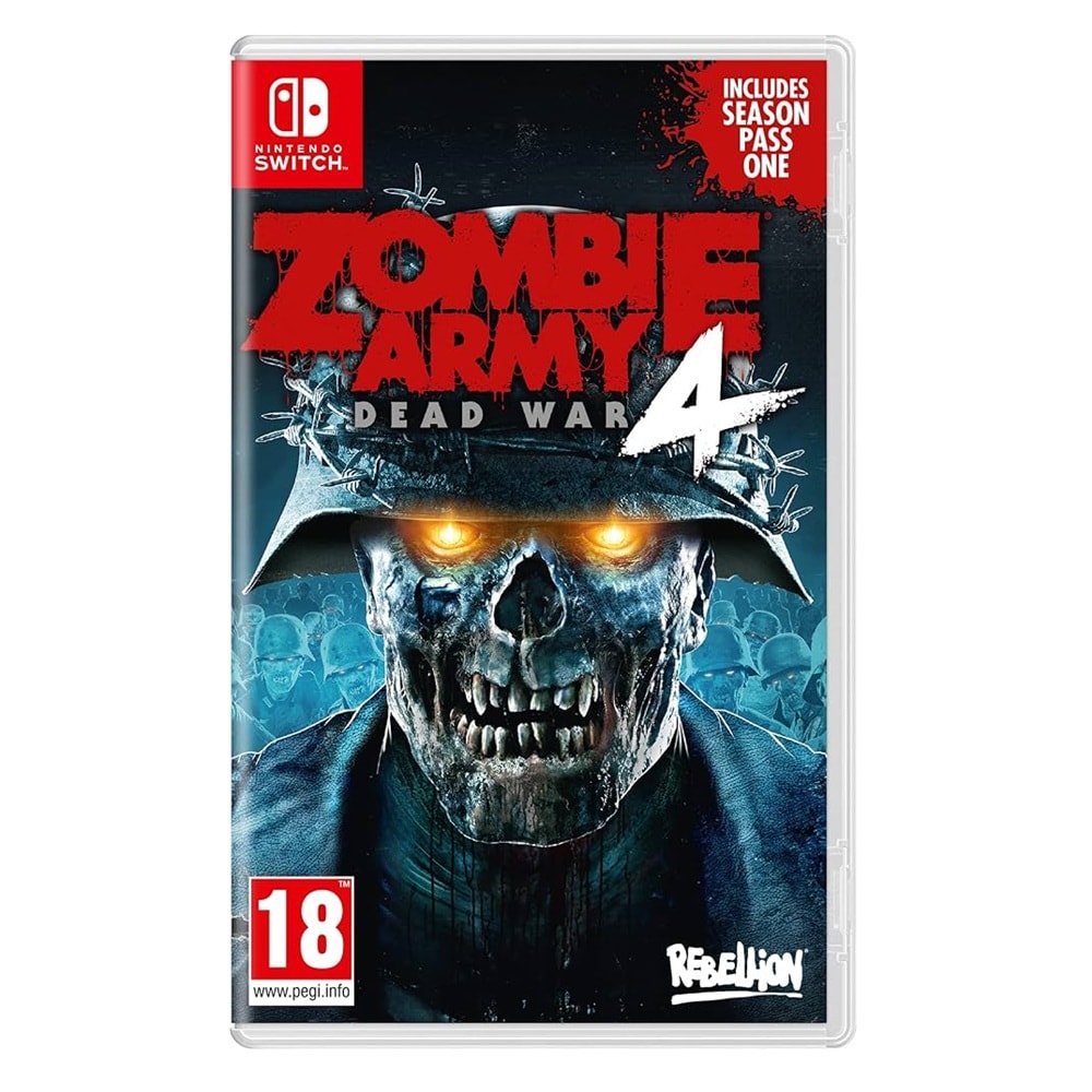 【Nintendo 任天堂】NS Switch 殭屍部隊 死亡戰爭 4 (殭屍部隊 4) 中文版 (國際版)