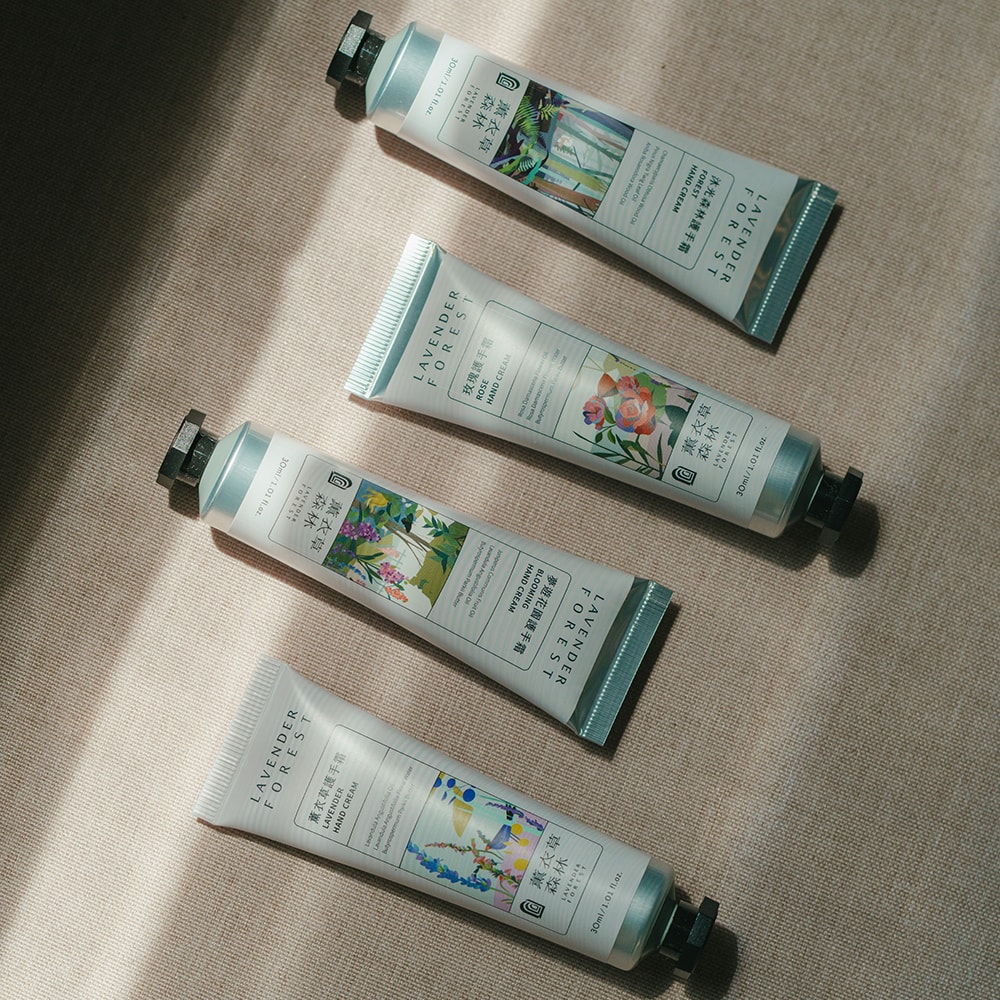 【薰衣草森林Select】薰衣草 / 沐光森林 / 玫瑰 / 夢遊花園 護手霜 30ml x 3入 | 手部保濕霜 保濕 護手 Hand Cream