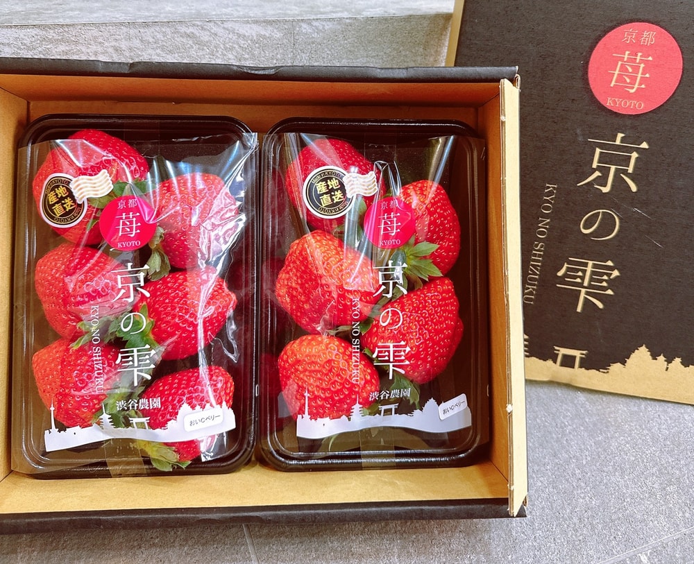 【帕查嬤嬤】🇯🇵日本 京都 京の雫 草莓🍓|日本草莓禮盒