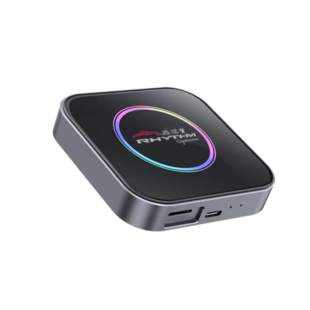 【Rhythm 路瑞寶】Carcube Plus-X 中階款安卓影音盒 高通6115 八核安卓盒(八核處理器 × 高通6115 4+64G) KPL0129-B