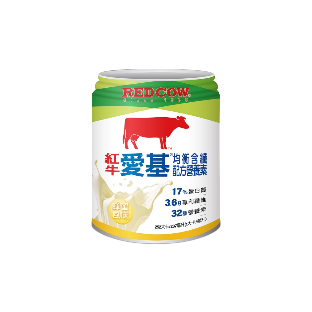 【紅牛】愛基均衡含纖配方營養素_3種風味(237ml / 罐 * 24罐/ 箱_買2送1_共3箱)