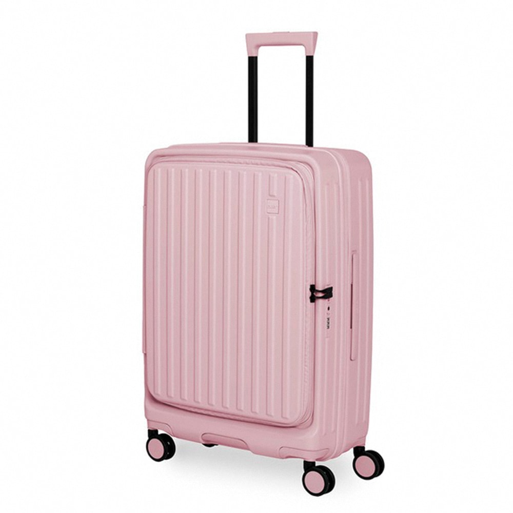 【Acer Fashion】巴塞隆納前開式行李箱25吋-夢幻粉