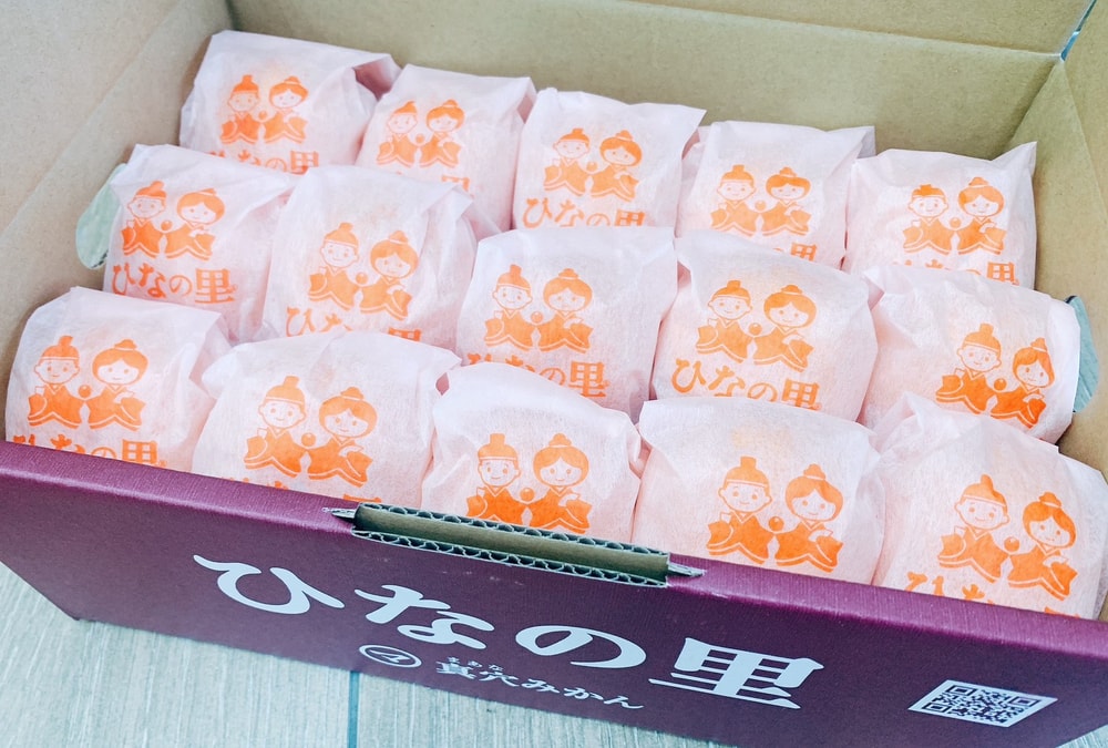 【帕查嬤嬤】🇯🇵日本 愛媛縣 真穴 頂級越冬有袋蜜柑 30玉原裝箱🍊｜日本蜜柑禮盒