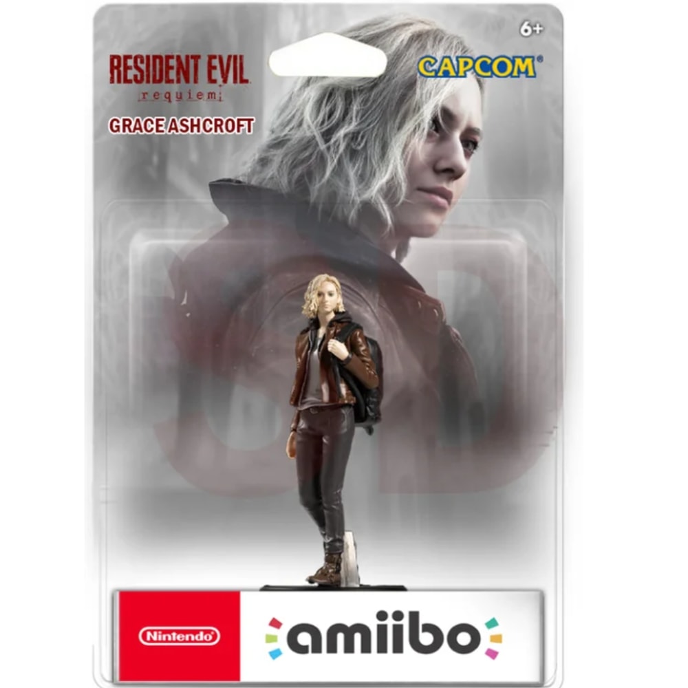 【Nintendo 任天堂】【預購夏季發售 】Amiibo 葛蕾斯 惡靈古堡系列