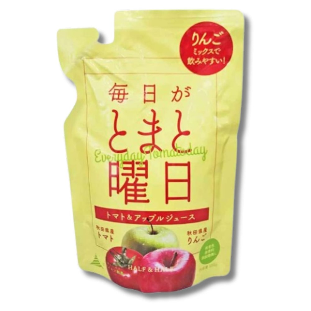 【日本JA全農】日本秋田縣每日番茄曜日番茄蘋果汁 (20入) | 下單後7-10天出貨