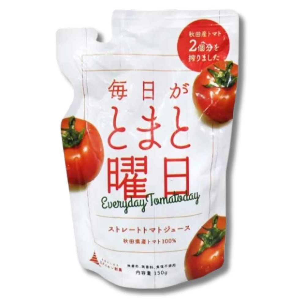 【日本JA全農】日本秋田縣每日番茄曜日番茄原汁 (20入) | 下單後7-10天出貨