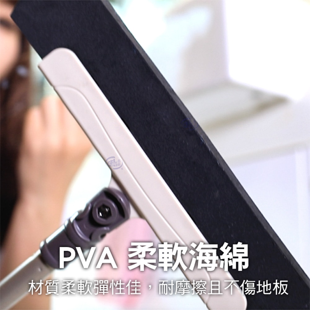 【百鈴】魔淨乾濕兩用掃-2桿4頭(掃把/不卡頭髮/掃除用具/掃具)