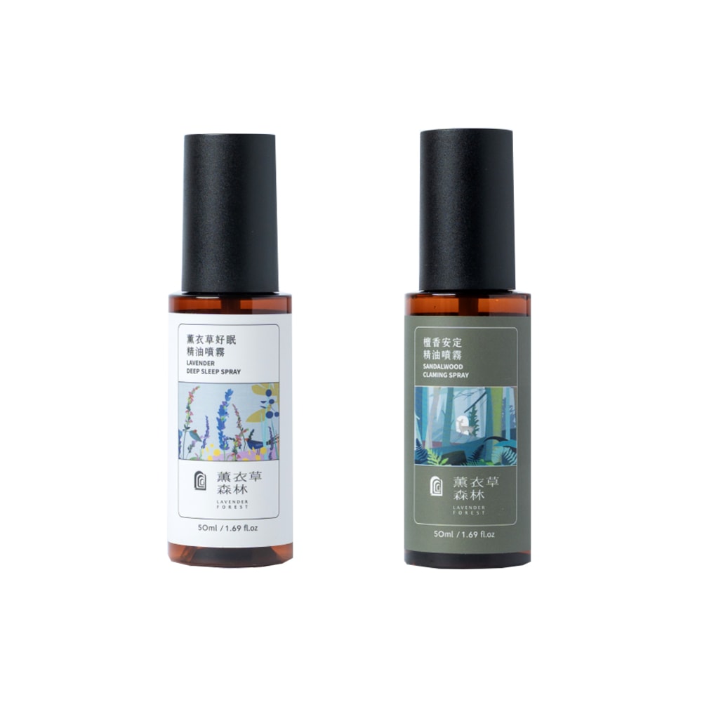 【薰衣草森林Select】檀香定安 / 薰衣草好眠 精油噴霧 任選2入 | 晚安噴霧 睡眠噴霧 助眠噴霧 精油噴霧
