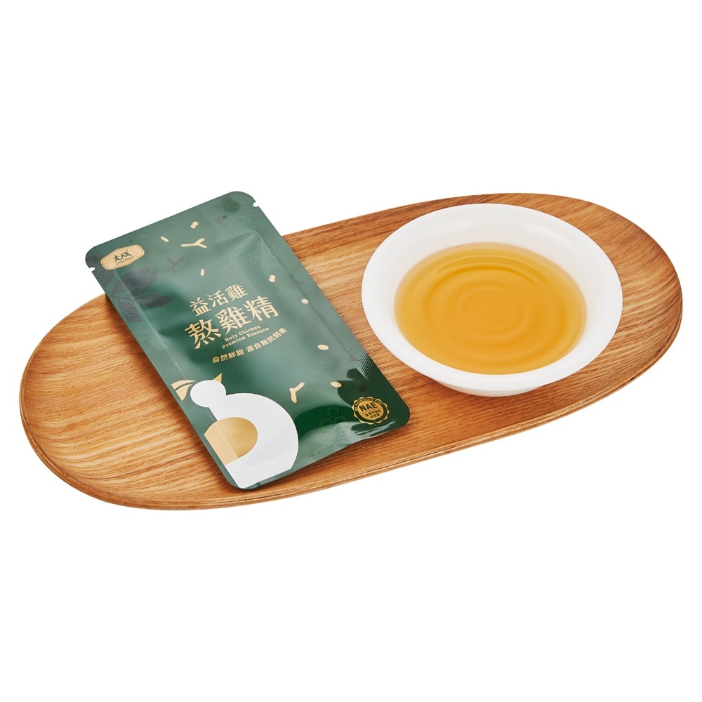 【大成食品】(送$50購物金)益活雞熬雞精禮盒(50ml/8包/盒)+贈益活雞熬雞精單包x2(50ml/包) (618限定活動加碼)