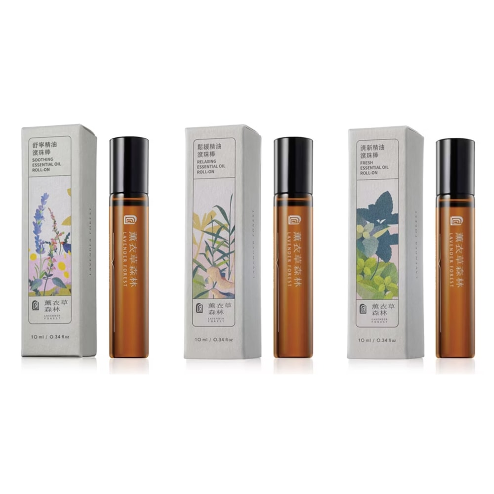 【薰衣草森林Select】精油滾珠棒10ml (3款可選) | 滾珠瓶 精油棒 精油 Essential oil roll-on