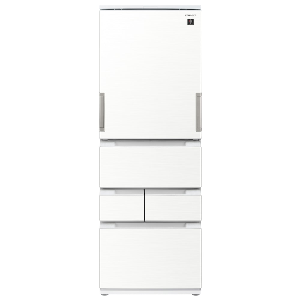 【SHARP 夏普】457L變頻左右開五門電冰箱-典雅白 SJ-PW46KT-W 尊爵灰 SJ-PW46KT-H