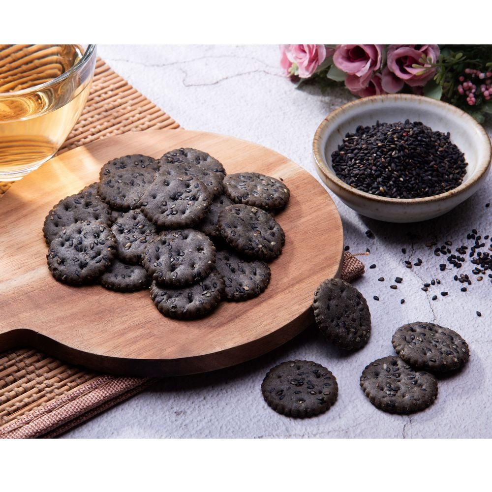 【統一生機】醇厚黑芝麻餅Mini(8包/盒)