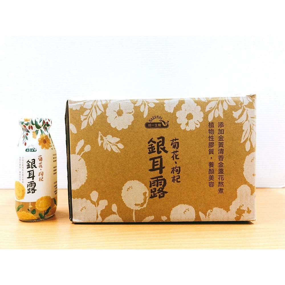 【統一生機】菊花枸杞銀耳露x2箱(200mlx12瓶/箱)