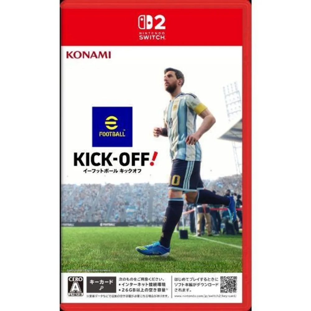 【Nintendo 任天堂】【預購6/3】 NS2 Switch 2 eFootball Kick-Off! 中文版