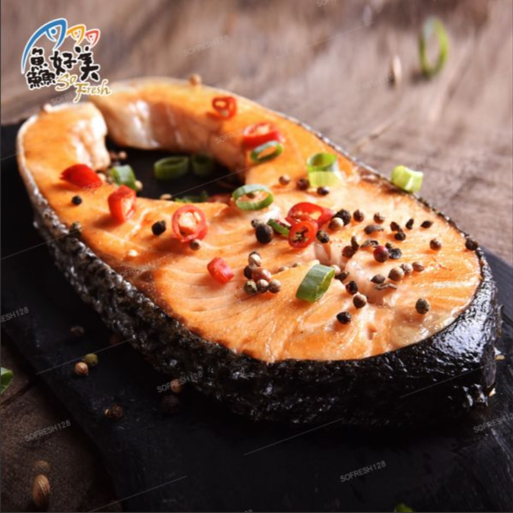 【鱻好美】智利鮭魚切片(300g/包)*10包組