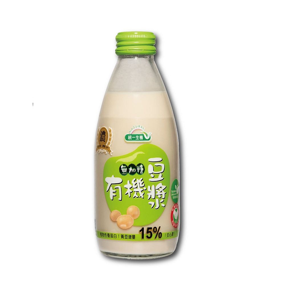 【統一生機】有機無加糖豆漿(24入/箱)