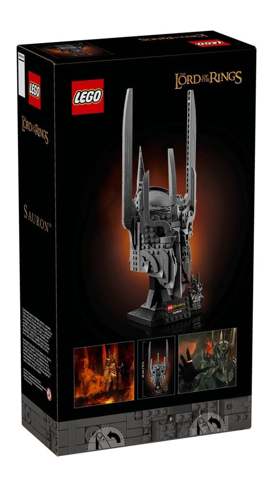 【LEGO 樂高】磚星球〡11373 ICONS™ 魔戒 索倫的頭盔 Sauron's Helmet