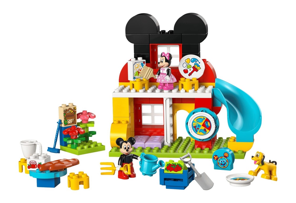 【LEGO 樂高】磚星球〡10465 得寶系列 米奇妙妙屋和米妮與布魯托