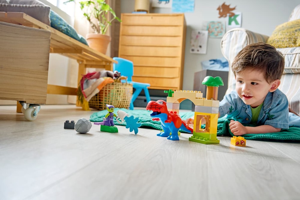 【LEGO 樂高】磚星球〡10463 得寶系列 恐龍Spidey-Rex 大戰綠惡魔