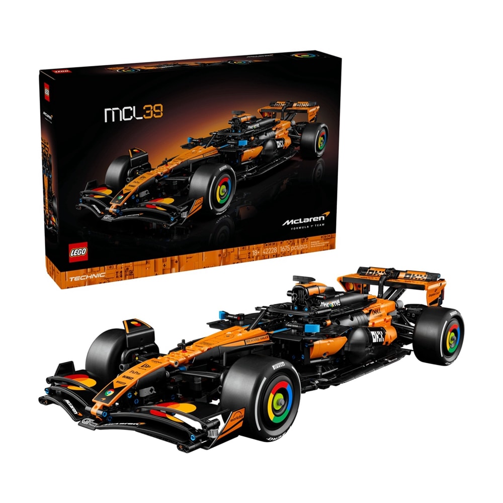 【LEGO 樂高】磚星球〡42228 動力科技 McLaren MCL39 F1® 賽車