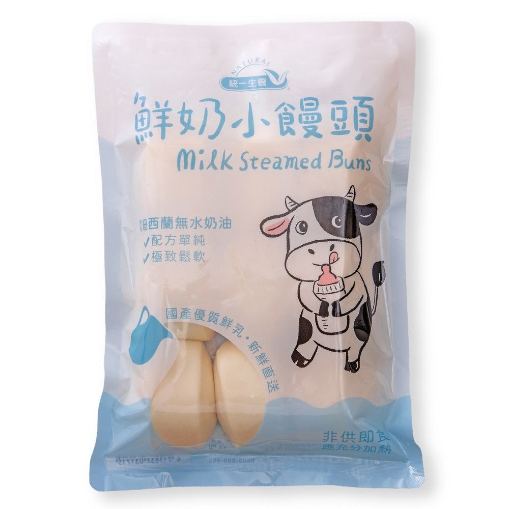 【統一生機】鮮奶小饅頭(9入/件)6件組