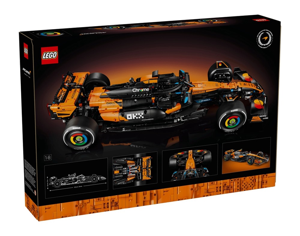 【LEGO 樂高】磚星球〡42228 動力科技 McLaren MCL39 F1® 賽車