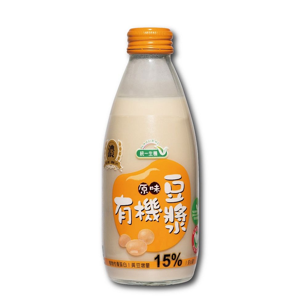【統一生機】有機原味豆漿2箱組(24入/箱)