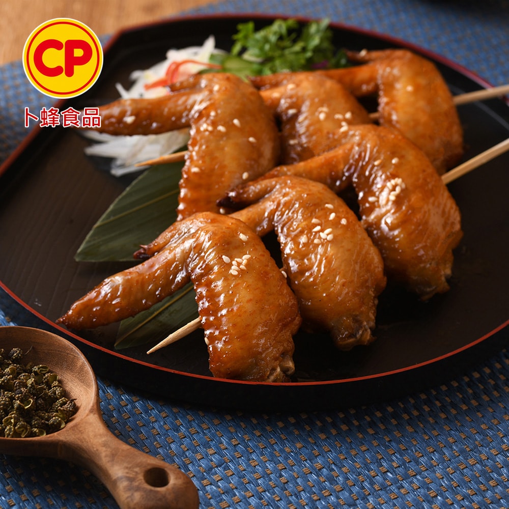 【卜蜂】年度新口味 青花椒勁麻烤雞翅 x8包組(400g/包)