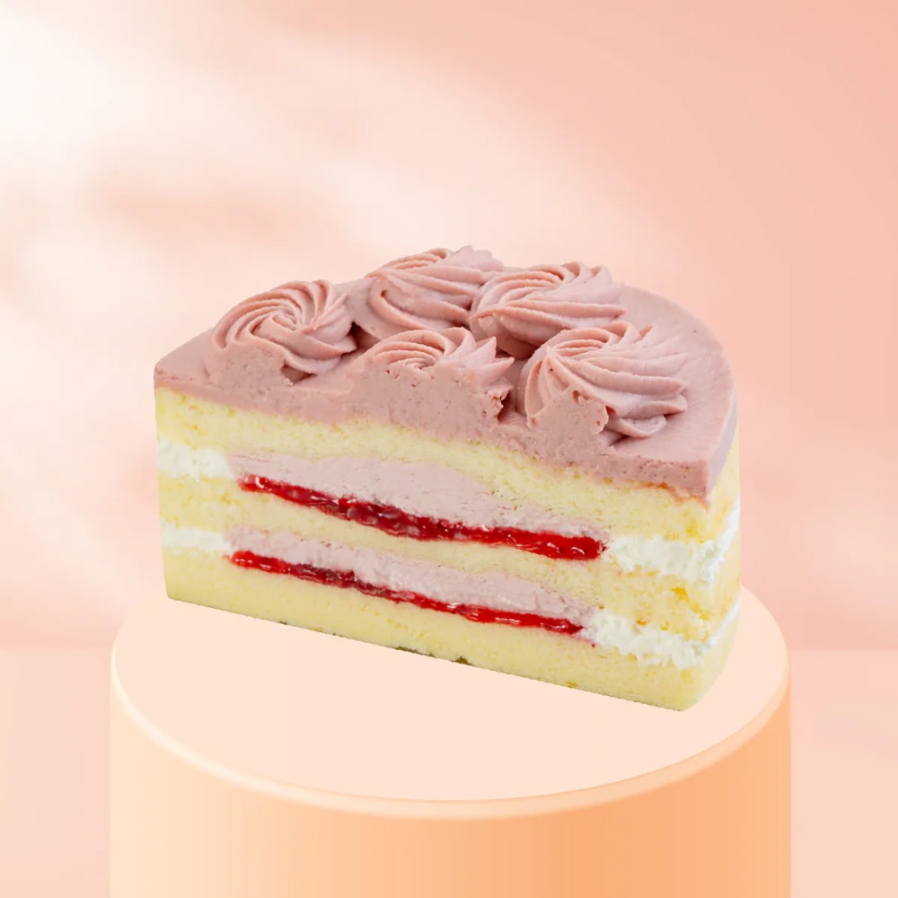 【法布甜】草莓小姐玫瑰花6吋蛋糕(4盒組)