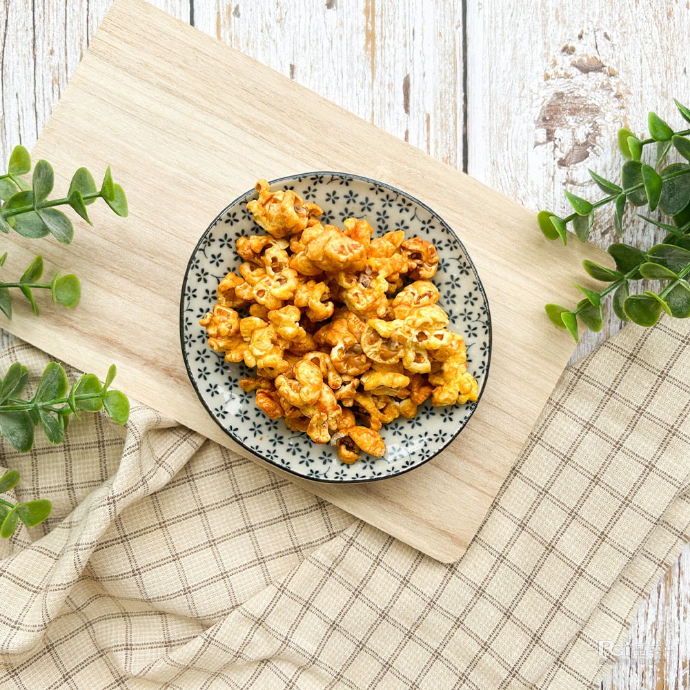 【米樂】白沙屯媽祖粉千里祝福繽紛爆米花（焦糖）(195±10g)