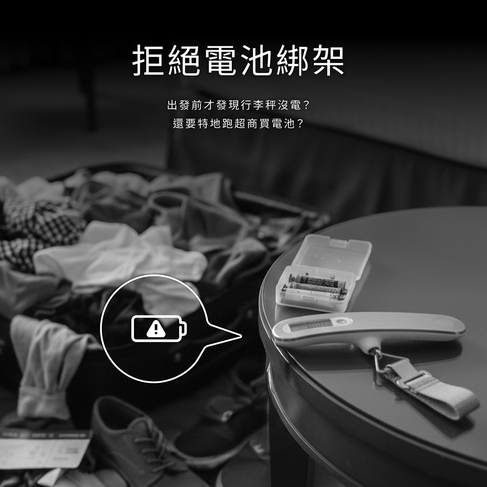 【CHOZEN】手拉發電免電池行李秤(手拉充電/終身免電池)電子秤 便攜秤 快遞 磅秤 包裹秤 50KG 手提秤 旅行秤