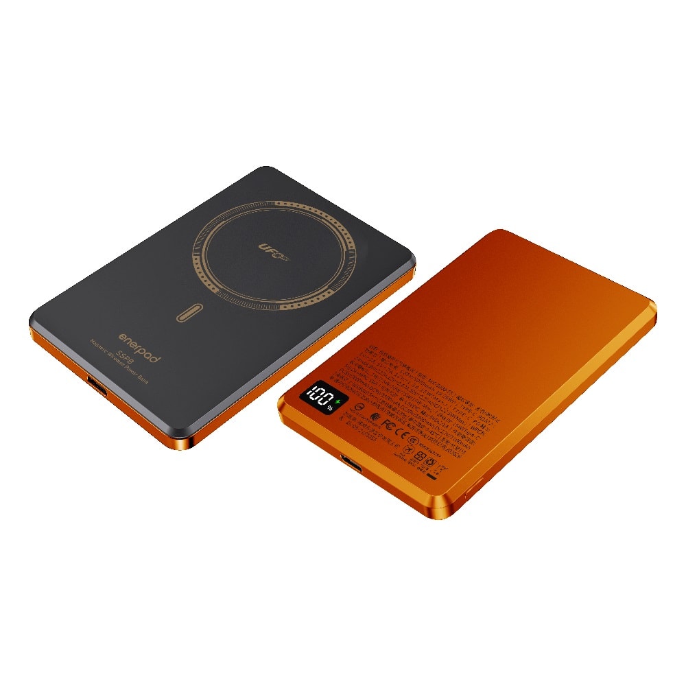 【enerpad】UFO MX準固態防爆磁吸行動電源5000mAh